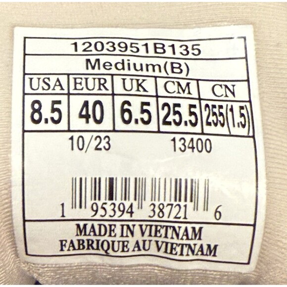 Brooks Ghost Max Womens 8.5 B Shoes Running Sneaker Gym Gray Pink 1203951B135 - Picture 12 of 12